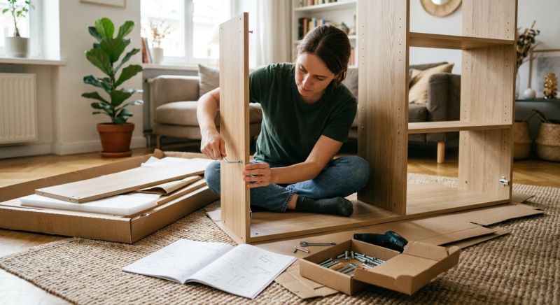 Bookshelf Assembly in Olathe, KS