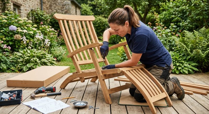 Deck Furniture Assembly in Alpharetta, GA