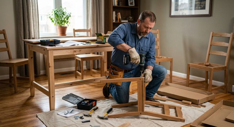 Game Table Assembly in Denver, CO