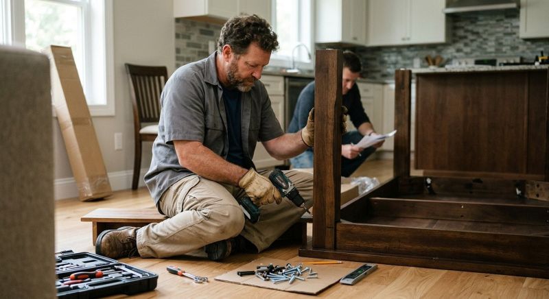 Kitchen Table Assembly in Olathe, KS