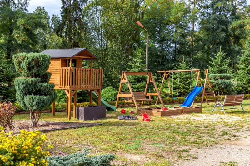 Wooden Swing Set Installation in Kansas City, KS